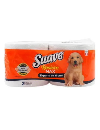 PAPEL SUAVE NARANJA 2 ROLLOS
