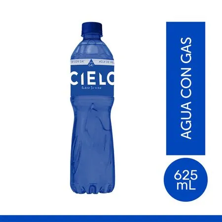 AGUA CIELO CON GAS 625 ML
