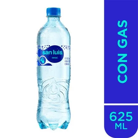 AGUA SAN LUIS CON GAS 625 ML